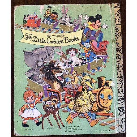 Disney Little Golden Books Lot Of 4 Mickey Mouse Pinocchio - Picture 9 of 9